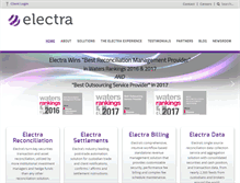 Tablet Screenshot of electrainfo.com